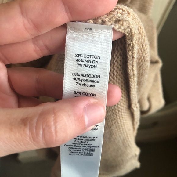 Chico’s Brown Cowl Neck Sweater - Picture 4 of 6